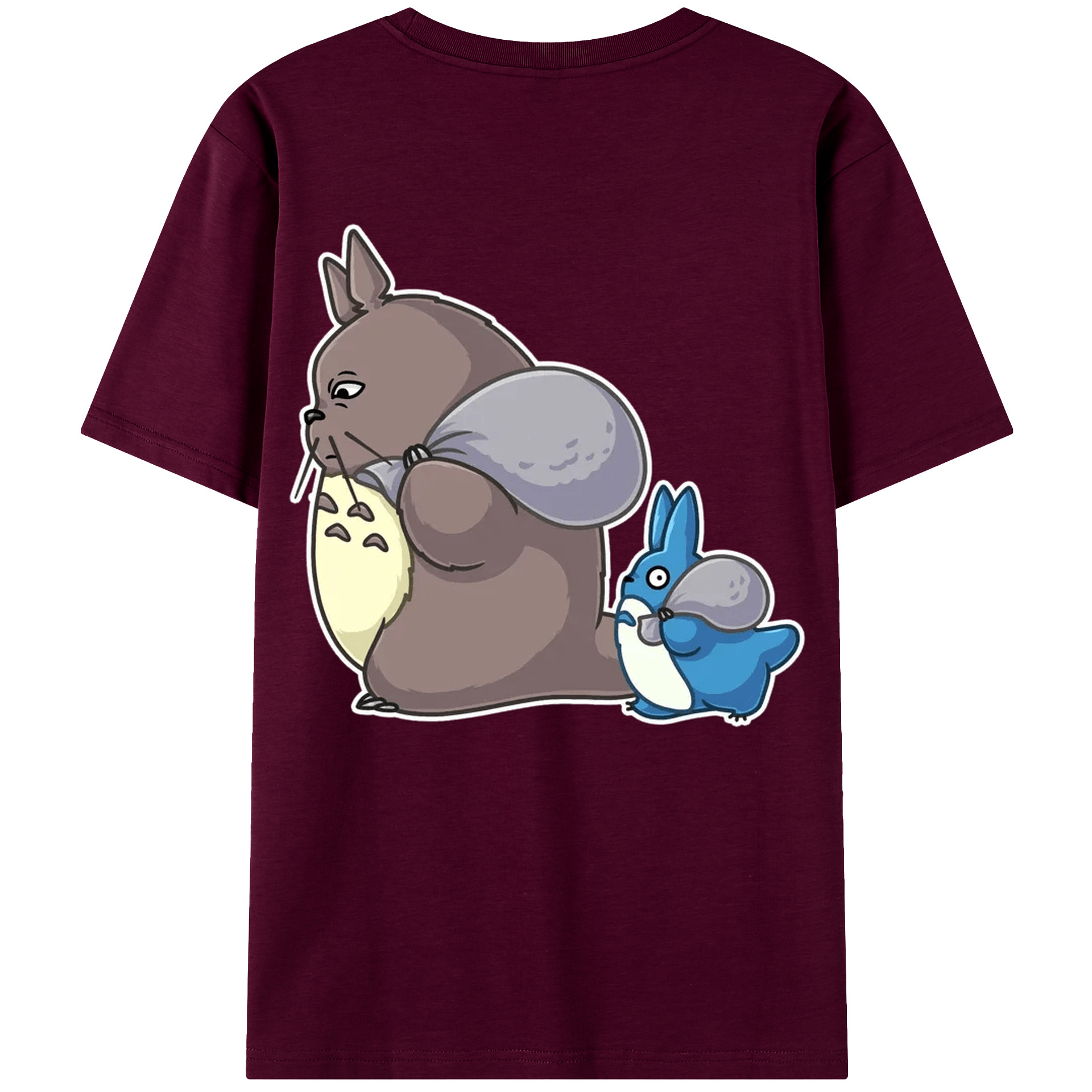 （画像用） となりのトトロ 草壁メイ 草壁サツキ My Neighbor Totoro Satsuki Kusakabe Mei Kusakabe レディース半袖Tシャツ(バックプリント)